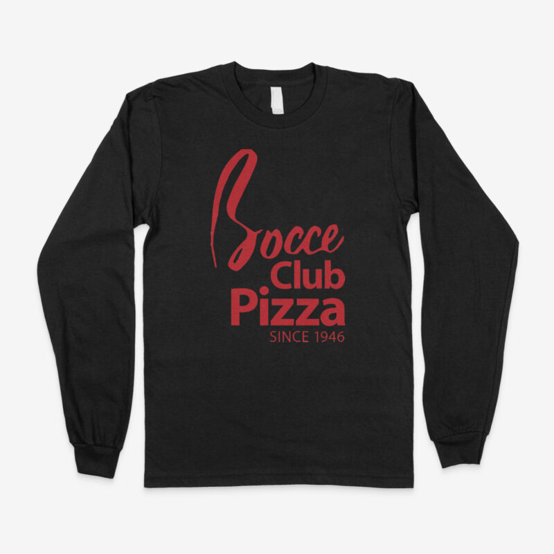 Black Logo Longsleeve Tshirt